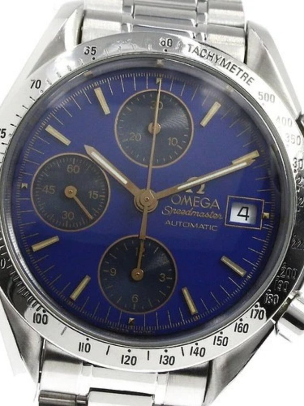 OMEGA Speedmaster 3511.81 Chronograph blue Dial Automatic Men's Watch_802601